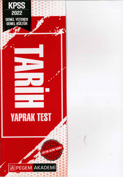 TARİH YAPRAK TEST Vega Efsanesi