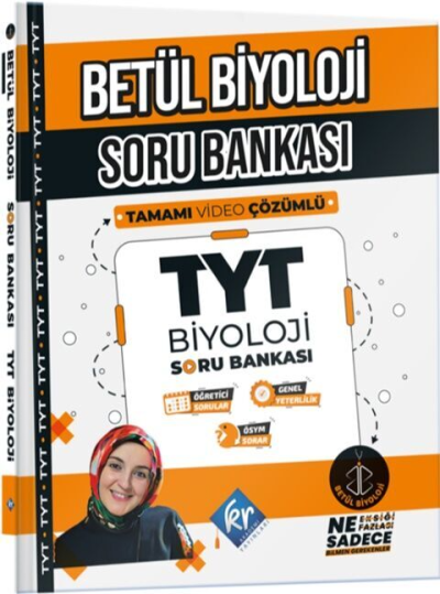 Betül Biyoloji TYT Biyoloji Soru Bankası KR Akademi Yayınları Vega Efsanesi