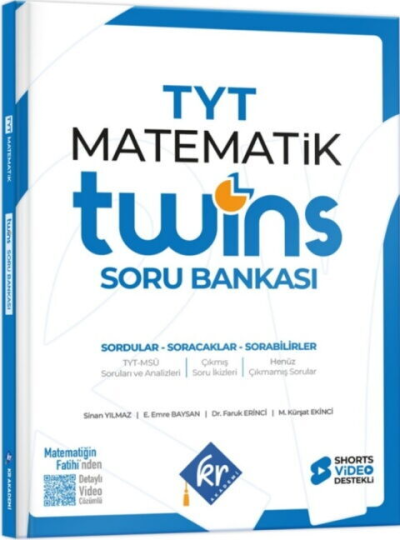 TYT Twins Matematik Soru Bankası KR Akademi Vega Efsanesi