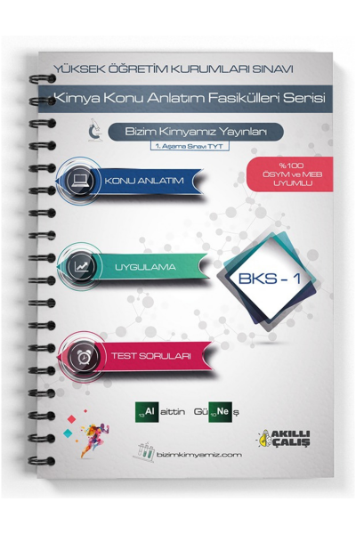 Alaittin Güneş TYT Kimya Kampı Bizim Kimyamız Yayınları Vega Efsanesi