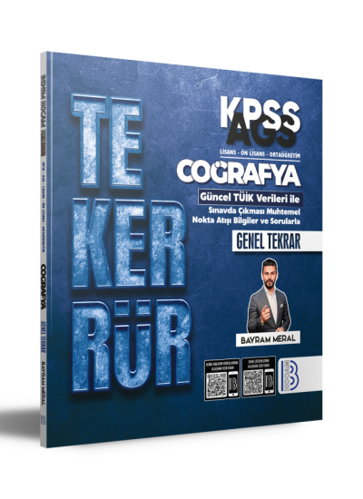 2026 KPSS Coğrafya Tekerrür Genel Tekrar Benim Hocam Vega Efsanesi
