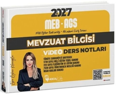 MEB AGS Mevzuat Bilgisi Video Ders Notları Hoca Kafası Vega Efsanesi
