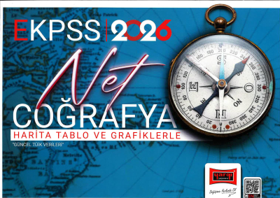 2026 EKPSS Harita Tablo ve Grafiklerle Net Coğrafya Yargı Yayınları (Renkli Almanız Önerili) Vega Efsanesi