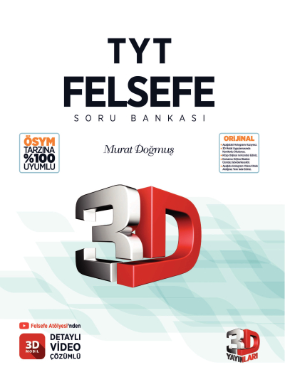 3D TYT Felsefe Soru Bankası Vega Efsanesi