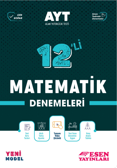 AYT 12'li Matematik Denemeleri Vega Efsanesi