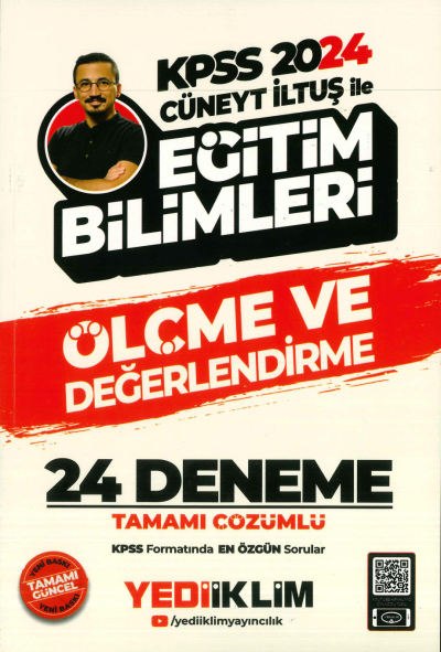 ÖLÇME VE DEĞERLENDİRME 24 DENEME TAMAMI ÇÖZÜMLÜ (CÜNEYT İLTUŞ) Vega Efsanesi