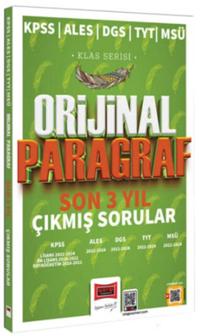 2025 KPSS ALES DGS TYT MSÜ Klas Serisi Orijinal Paragraf Son 3 Yıl Çıkmış Sorular Yargı Yayınları Vega Efsanesi