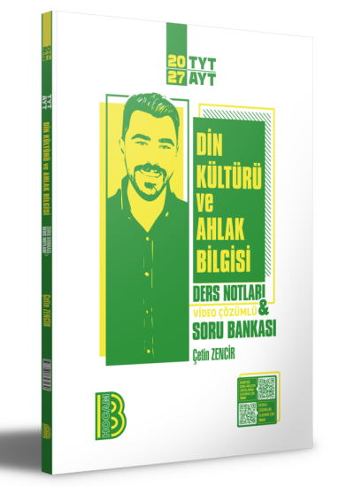 2027 TYT-AYT Din Kültürü ve Ahlak Bilgisi Ders Notları ve Video Çözümlü Soru Bankası Benim Hocam Yayınları Vega Efsanesi