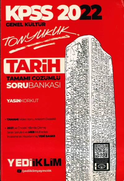 TONYUKUK TARİH TAMAMI ÇÖZÜMLÜ SORU BANKASI Vega Efsanesi