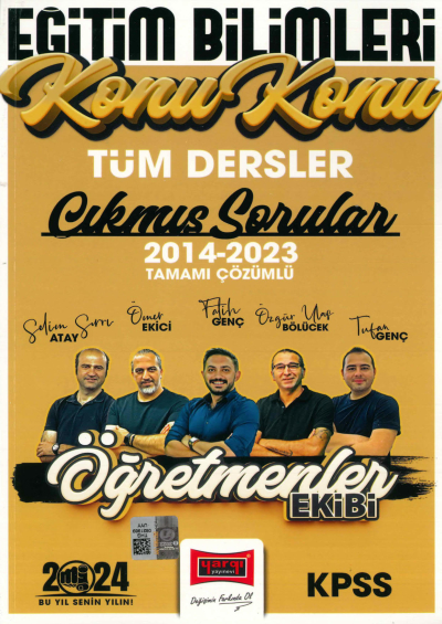 KONU KONU ÇIKMIŞ SORULAR 2014-2023 TAMAMI ÇÖZÜMLÜ ÖĞRETMENLER EKİBİ Vega Efsanesi