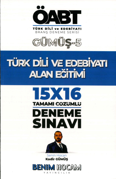 TÜRK DİLİ VE EDEBİYATI GÜMÜŞ-5 15x16 TAMAMI ÇÖZÜMLÜ DENEM Vega Efsanesi