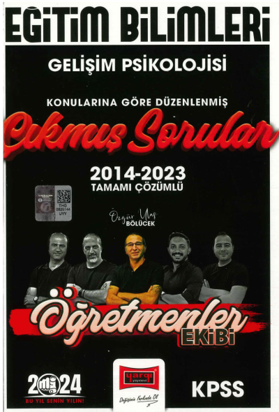 GELİŞİM PSİKOLOJİSİ 2014-2023 ÇIKMIŞ SORULAR TAMMAI ÇÖZÜMLÜ (ÖĞRETMENLER EKİBİ) Vega Efsanesi