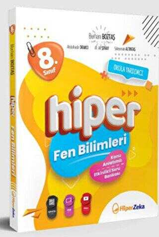 8. Sınıf Hiper Fen Bilimleri Konu Anlatımlı & Etkinlikli Soru Bankası Hiper Zeka Yayınları Vega Efsanesi