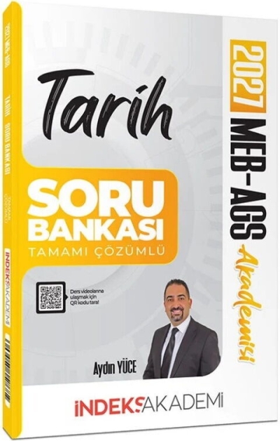 MEB-AGS Akademisi Tarih Soru Bankası Çözümlü Aydın Yüce İndeks Akademi Yayıncılık Vega Efsanesi