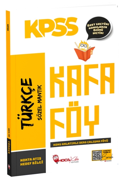 KPSS Türkçe Konu Anlatımlı Kafa Föy Hoca Kafası