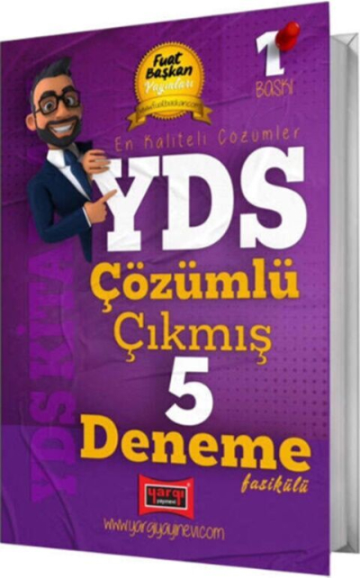 YDS Çözümlü Çıkmış 5 Deneme Fasikülü Yargı Yayınları Vega Efsanesi