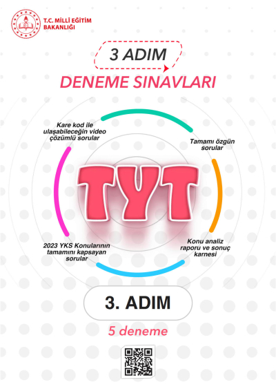 3 ADIM DENEME SINAVLARI TYT 3. ADIM Vega Efsanesi