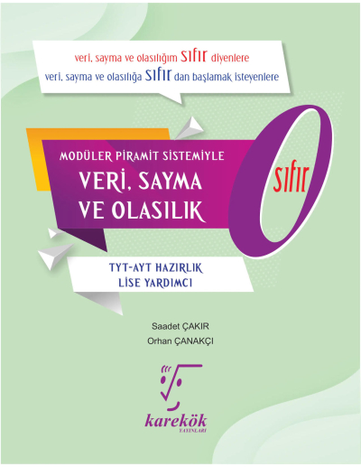 TYT AYT Veri, Sayma ve Olasılık Sıfır 0 Konu Anlatımı Karekök Yayınları Vega Efsanesi