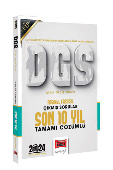 2024 DGS Çıkmış Sorular Fasikül Fasikül Tamamı Çözümlü Son 10 Yıl Vega Efsanesi