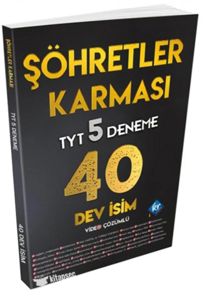 TYT Şöhretler Karması 5 Deneme 40 DEV İSİM 2024 KR Akademi Vega Efsanesi