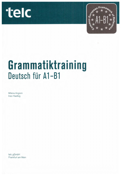 Grammatiktraining Deutsch für A1-B1 Vega Efsanesi