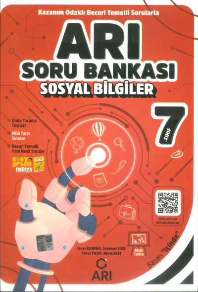 7. Sınıf Sosyal Bilgiler Arı Soru Bankası Arı Yayıncılık
