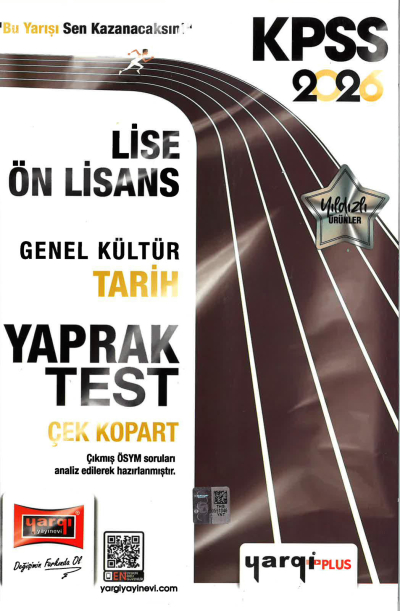 2026 KPSS Lise Ön Lisans Genel Kültür Tarih Çek Kopart Yaprak Test Yargı Yayınları Vega Efsanesi