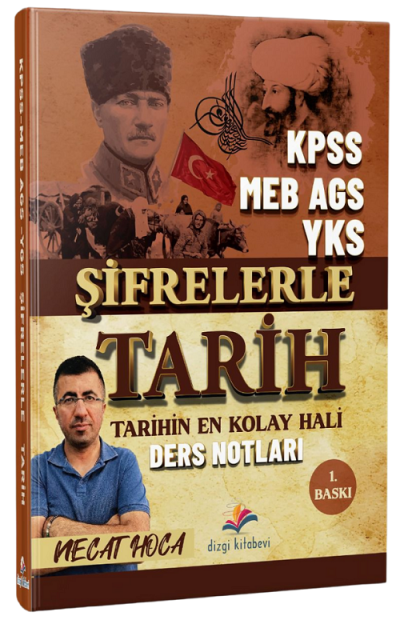 KPSS MEB-AGS YKS TYT AYT Şifrelerle Tarih Ders Notları Dizgi Kitap Vega Efsanesi