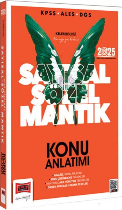 2025 KPSS ALES DGS Kelebek Serisi Sayısal Sözel Mantık Konu Anlatımı Yargı Yayınları Vega Efsanesi