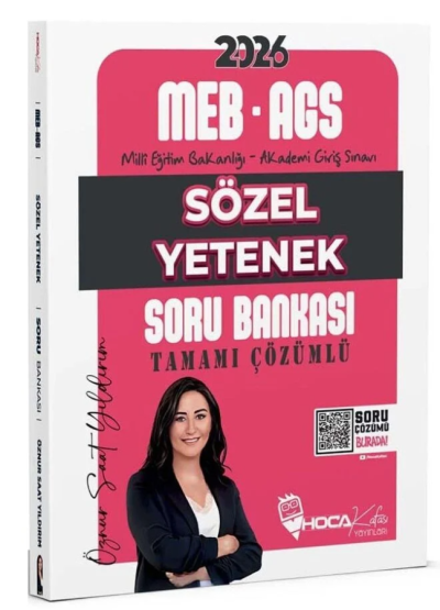 2026 MEB AGS Sözel Yetenek Soru Bankası Hoca Kafası Vega Efsanesi