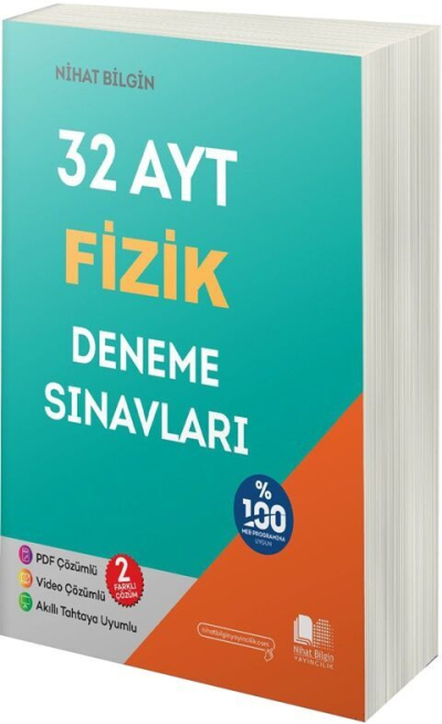 AYT Fizik 32 Deneme Sınavları Nihat Bilgin Yayınları Vega Efsanesi
