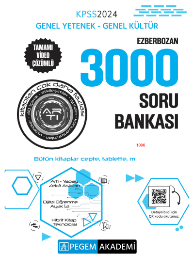 EZBERBOZAN 3000 SORU BANKASI TAMAMI VİDEO ÇÖZÜMLÜ TÜM DERSLER Vega Efsanesi