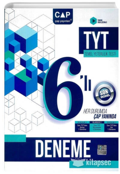 TYT 6 lı Deneme Video Çözümlü Vega Efsanesi