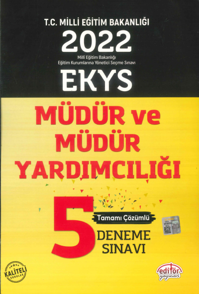 MÜDÜR VE MÜDÜR YARDIMCILIĞI 5 DENEME SINAVI TAMAMI ÇÖZÜMLÜ Vega Efsanesi