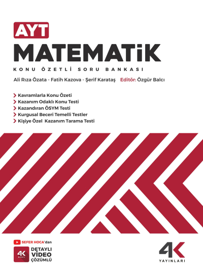 AYT Matematik Konu Özetli Soru Bankası Vega Efsanesi