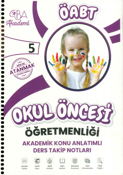 ÖABT OKUL ÖNCESİ ÖĞRETMENLİĞİ AKADEMİK KONU ANLATIMLI DERS TAKİP NOTLARI 5. KİTAP Vega Efsanesi