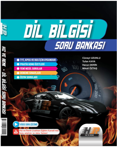 TYT AYT Dil Bilgisi Soru Bankası Hız ve Renk Yayınları Vega Efsanesi