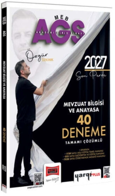MEB-AGS Mevzuat Bilgisi ve Anayasa 40 Deneme Çözümlü Yargı Yayınları Vega Efsanesi