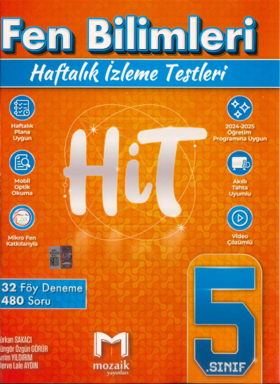 Mozaik 5. Sınıf Fen Bilimleri HİT 32 Deneme Mozaik Yayınları Vega Efsanesi