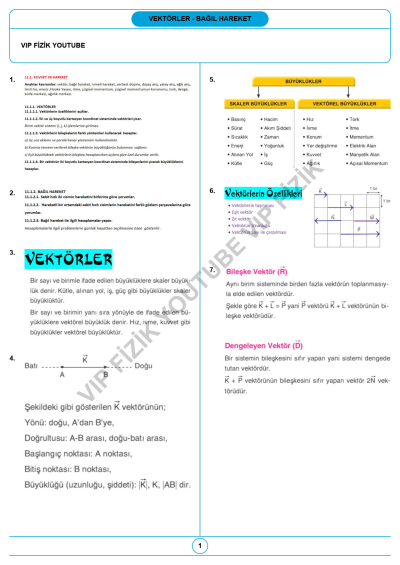 2021 Güncel AYT VİP FİZİK ÇekAP Serisi