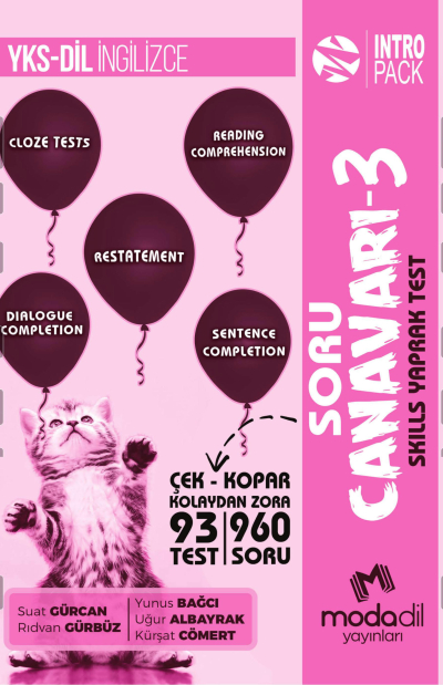 YKS-DİL Soru Canavarı-3 Vega Efsanesi