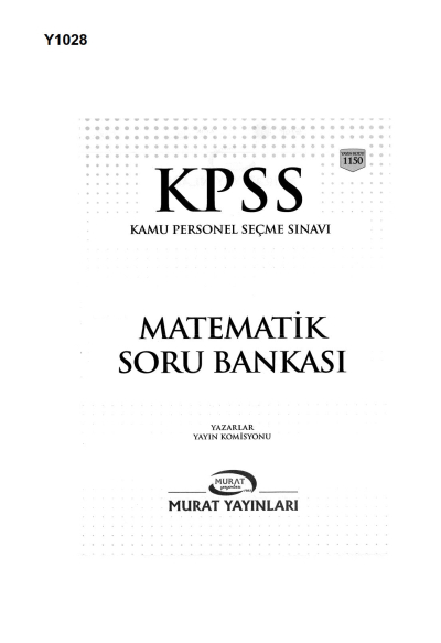 KPSS MATEMATİK SORU BANKASI ÇÖZÜMLÜ Vega Efsanesi