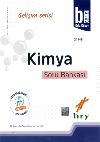 KİMYA SORU BANKASI B SERİSİ ORTA DÜZEY Vega Efsanesi