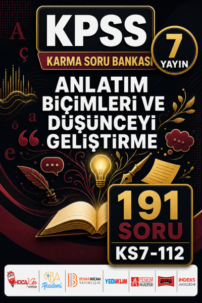 Anlatım Biçimleri ve Düşünceyi Geliştirme 7 Yayın 191 Soru Vega Efsanesi