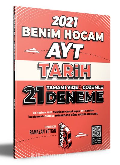 AYT Tarih Tamamı Video Çözümlü 21 Deneme
