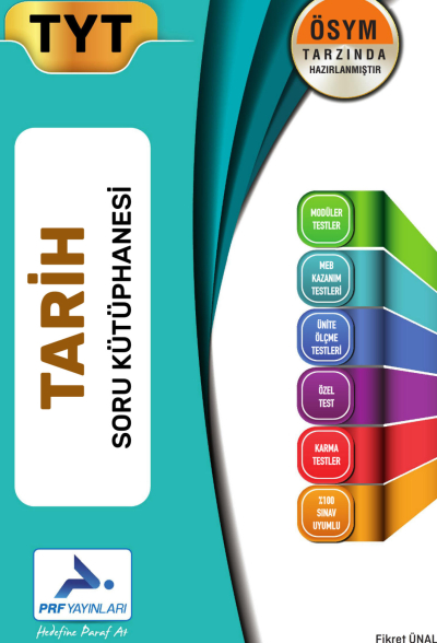 TYT Tarih Ösym Tarzında Hazırlanmış Soru Kütüphanesi Prf Paraf Yayınları Vega Efsanesi