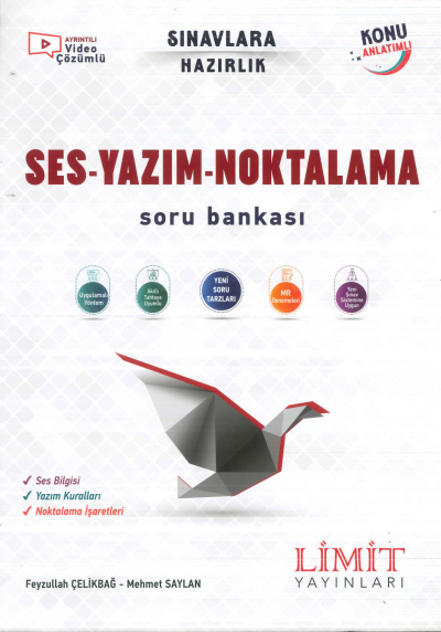 Ses- Yazım- Noktalama Soru Bankası Limit Yayınları Vega Efsanesi