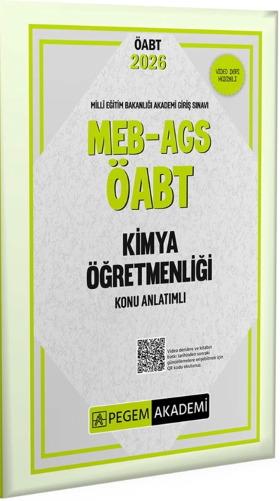 MEB-AGS-ÖABT Kimya Öğretmenliği Konu Anlatımlı Pegem Akademi Yayıncılık Vega Efsanesi