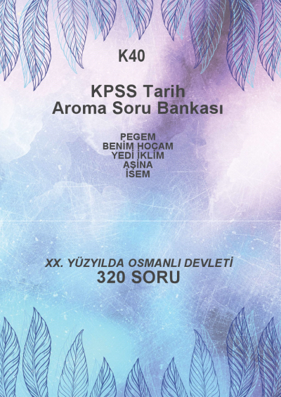 XX. YÜZYILDA OSMANLI DEVLETİ --320 SORU-- Vega Efsanesi