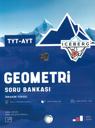 TYT-AYT ICEBERG Geometri Soru Bankası Orta Düzey Vega Efsanesi